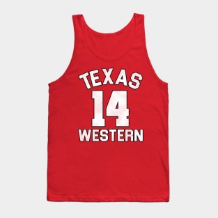 Texas Western Joe Hill Glory Road Movie Basketball Jersey Tank Top